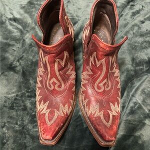 Red Ariat Dixon Bootie